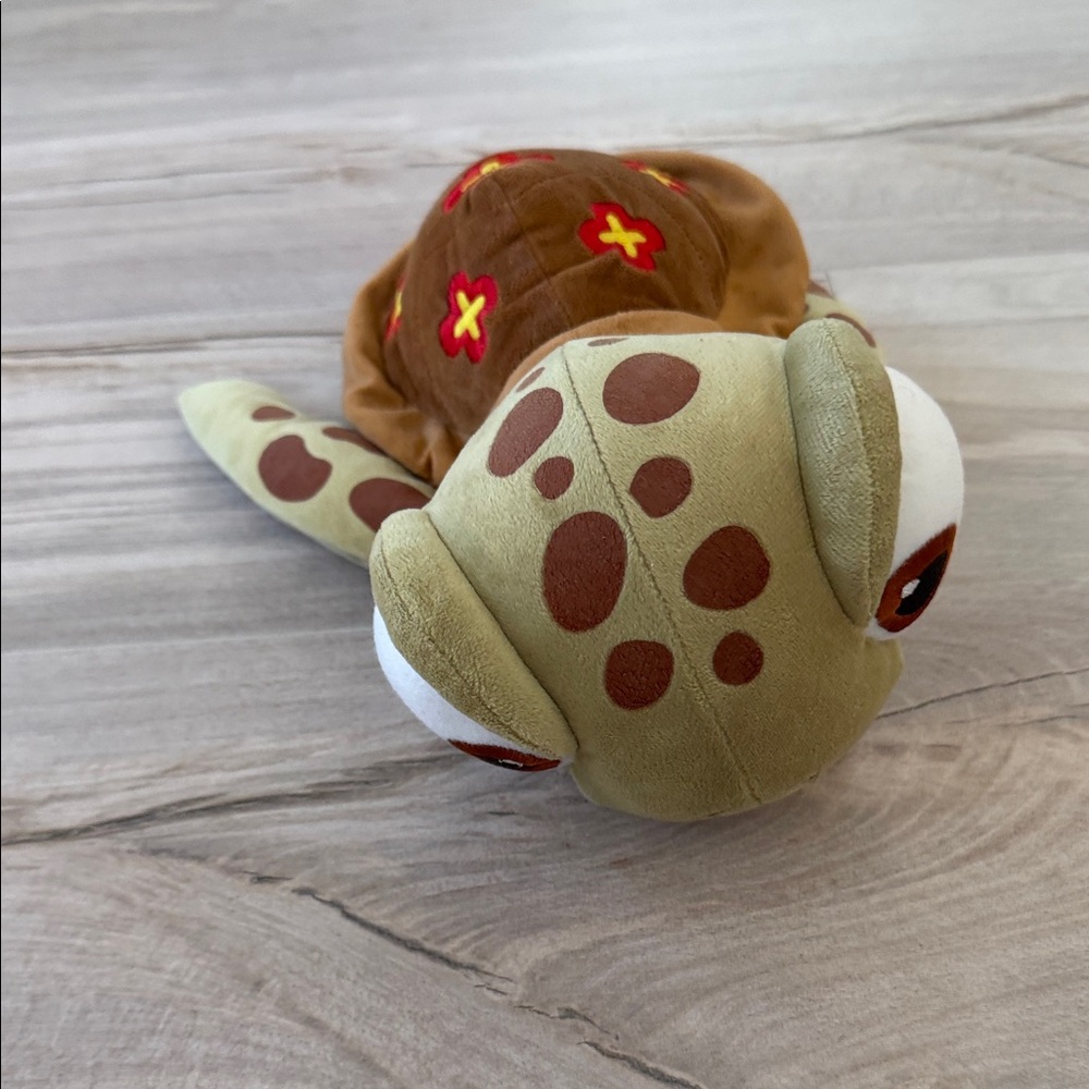 Disney Stuffed Turtle Toy - Green and Brown